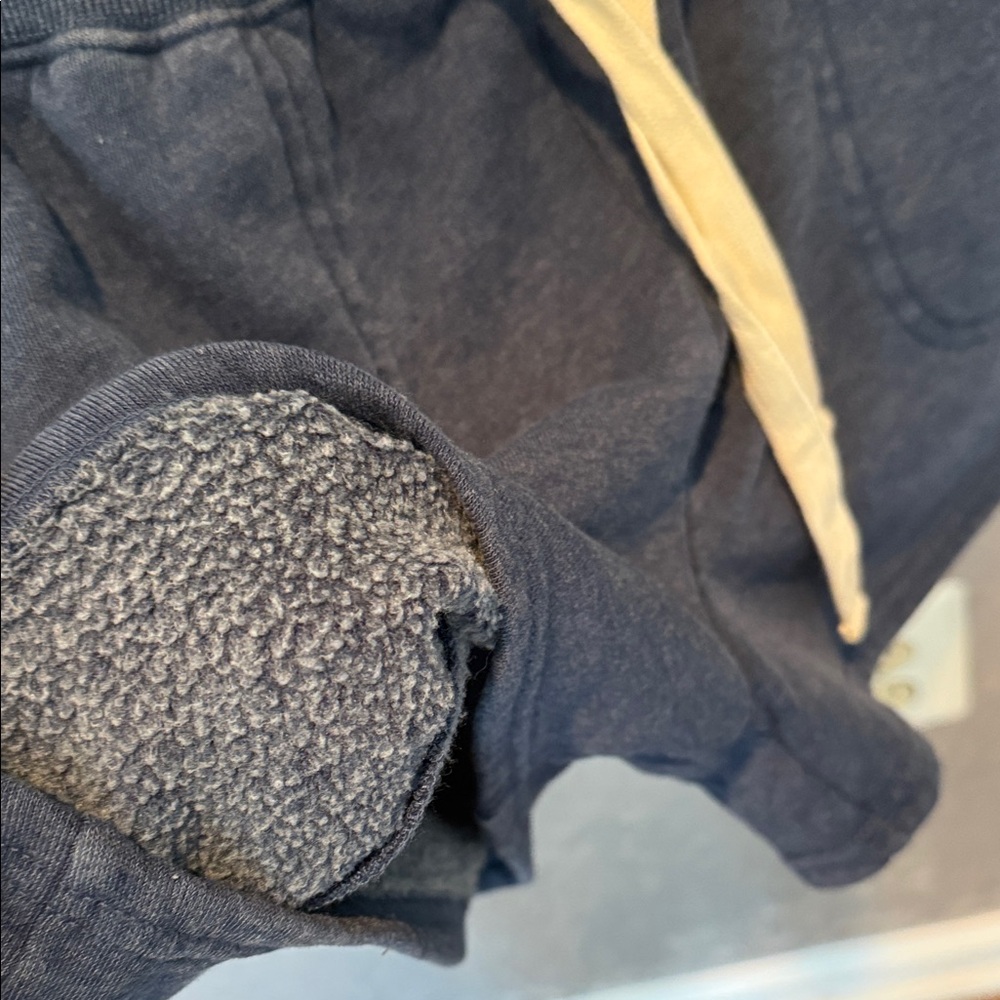Thread & Supply Navy Blue Drawstring Lounge Shorts - Picture 5 of 5
